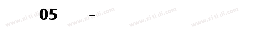 Karbenl05 Black字体转换 Karbenl05 Black字体转换